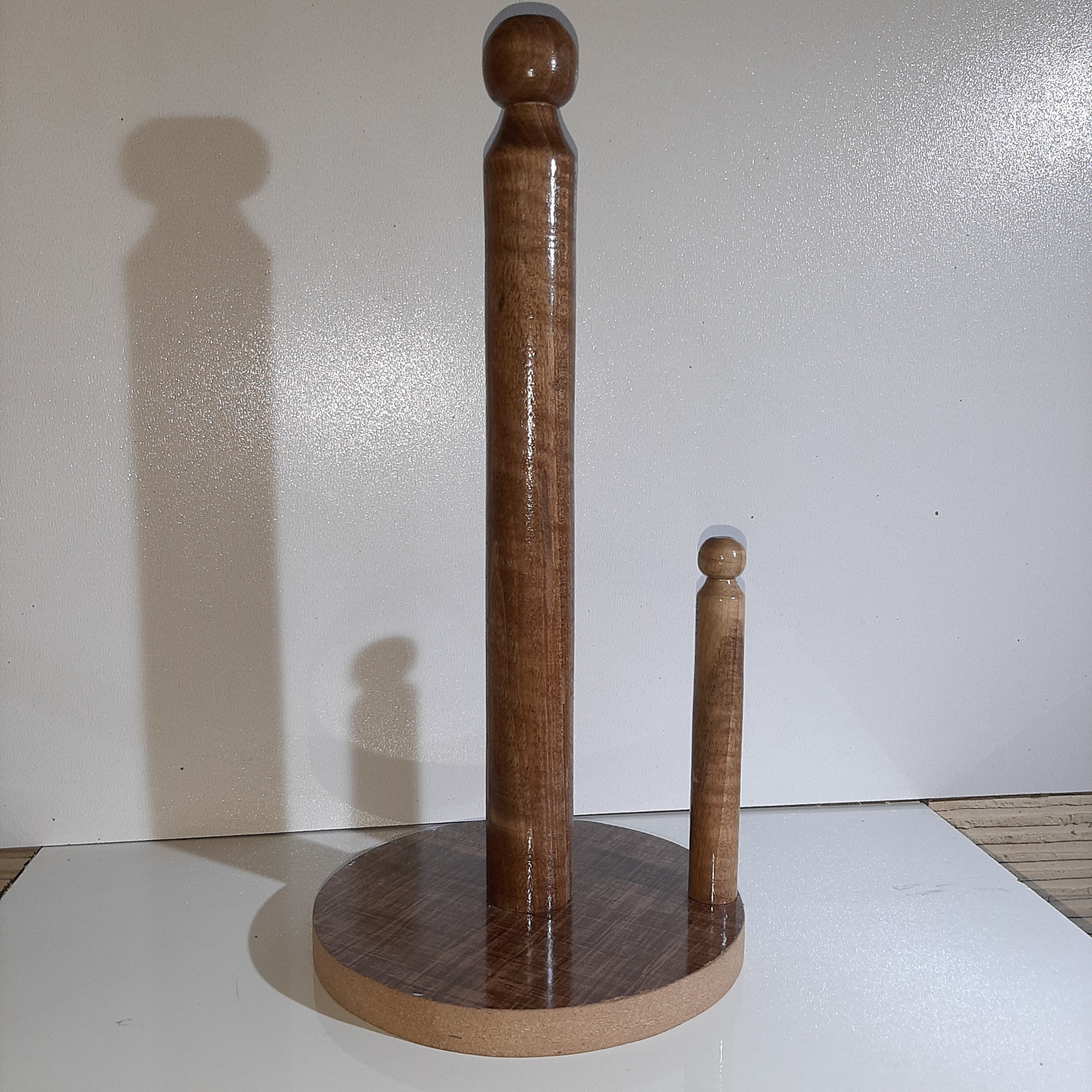 استند دستمال کاغذی چوبی پایه دستمال 