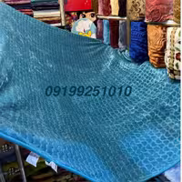 پتو نرمینه  دو نفره مدل نگین  با پرس قلب به رنگ فیروزه ای کد 23 بسیار ضخیم