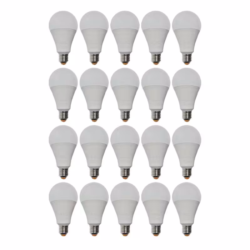 لامپ ال ای دی 20 وات نمانور مدل A80 پایه E27 (بسته 20 عددی)کیادکالا