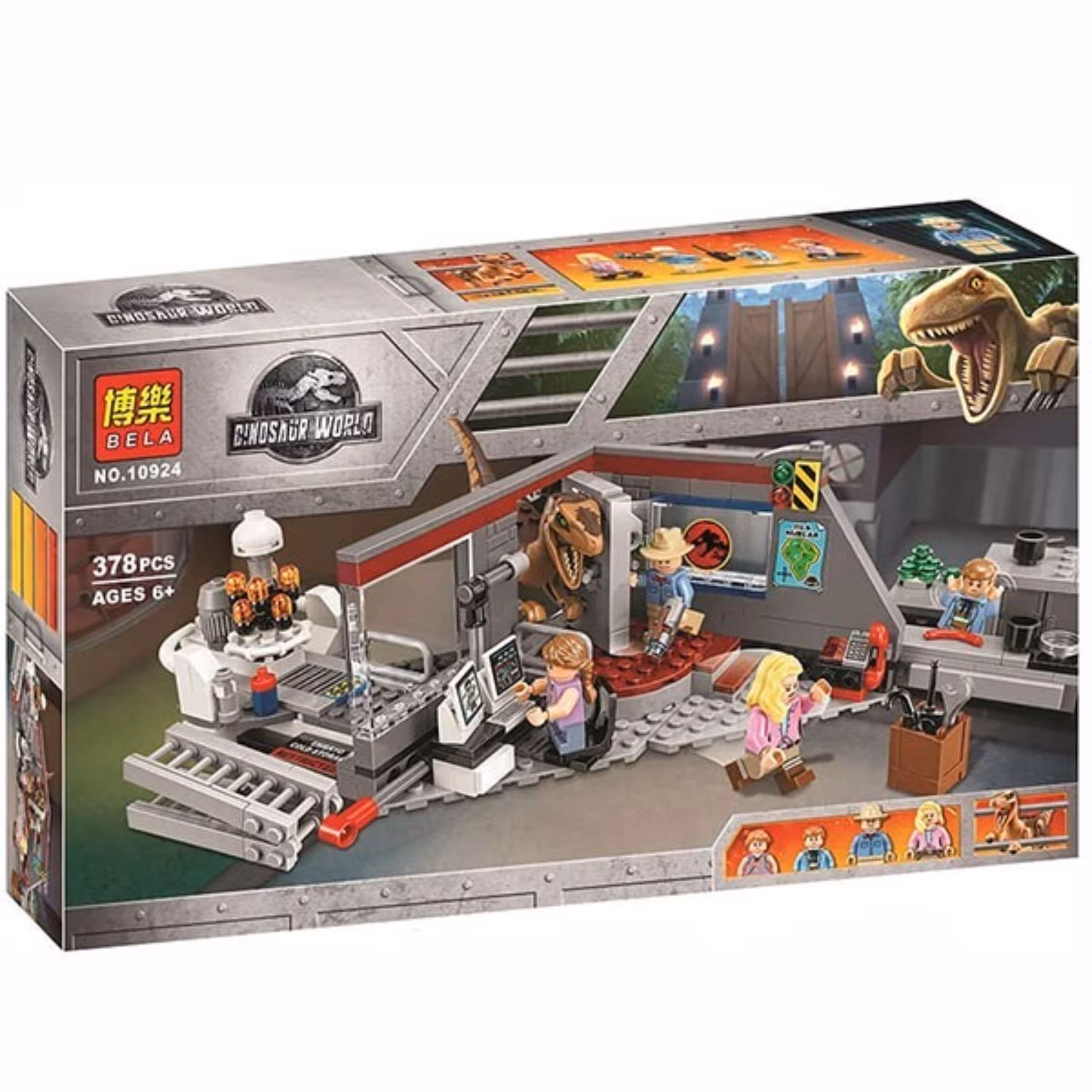 بازی فکری ساختنی لاری مدل Dinasor World کد 10924