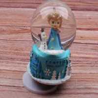 گوی شیشه ای موزیکال فروزن (سایز متوسط)