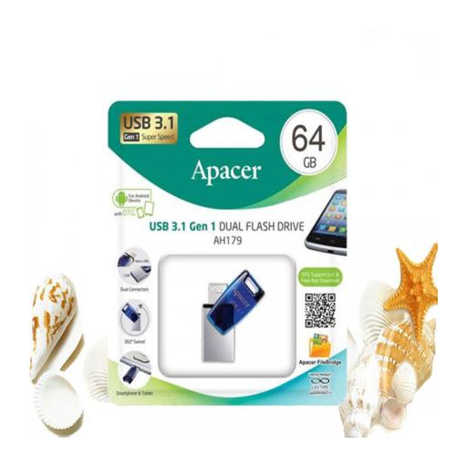 فلش مموری 64 گیگابایت اپیسر مدل AH179