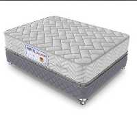 تشک فنری رویال تک نفره سایز 90 در 200 سفیدمناسب تا 80کیلوگرم ضمانت دوساله