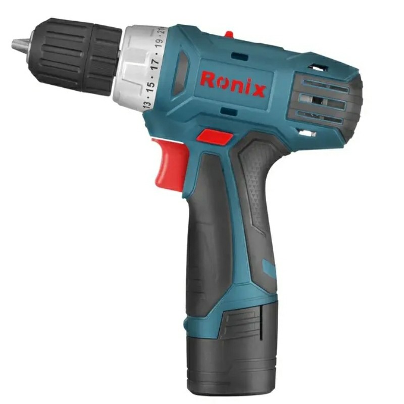دریل شارژی 12 ولت رونیکس مدل 8012c