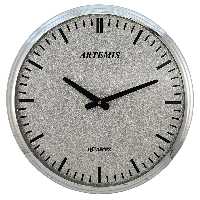 ساعت دیواری آرتمیس مدل 2025 سیلور (نقره ای)