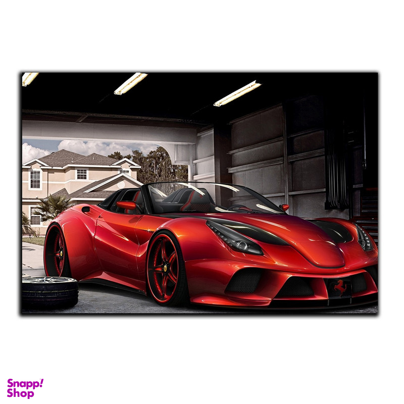 تابلو شاسی بکلیت طرح ماشین فراری مدل SH-4641