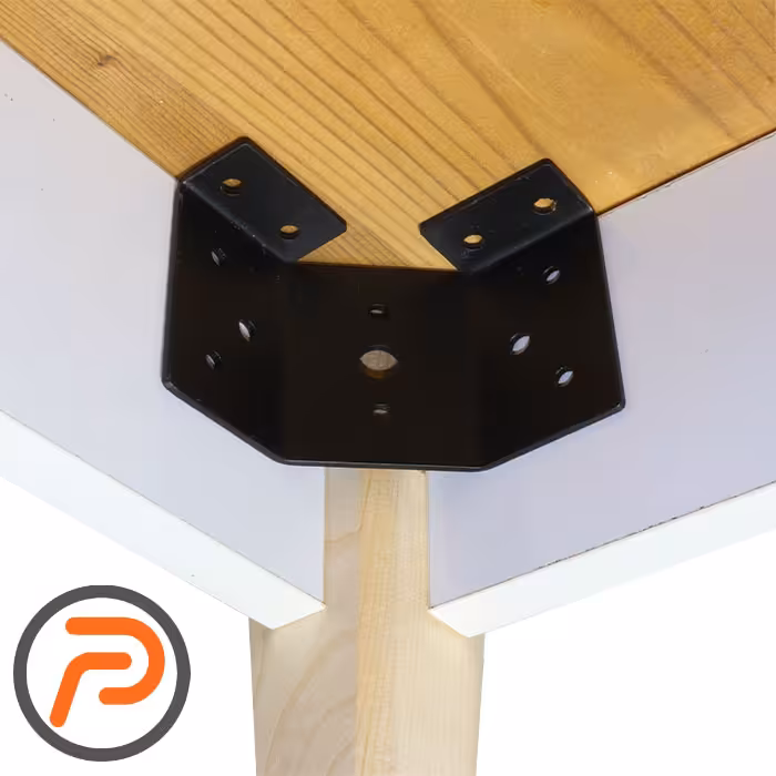 گونیا کنج سه طرفه پایه 60*40*50 میلیمتر