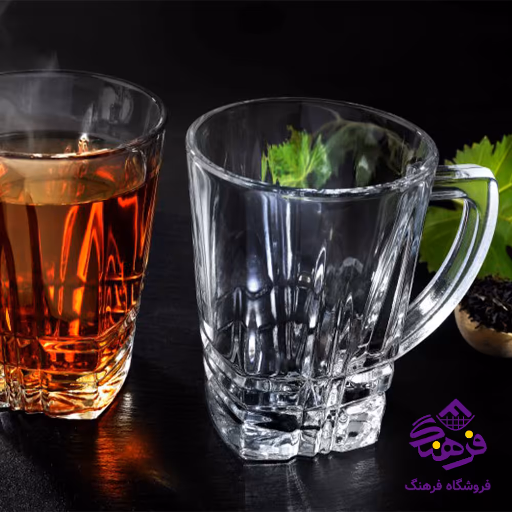 استکان بللو دسته دار کادو زنگان 1406 (8دک)