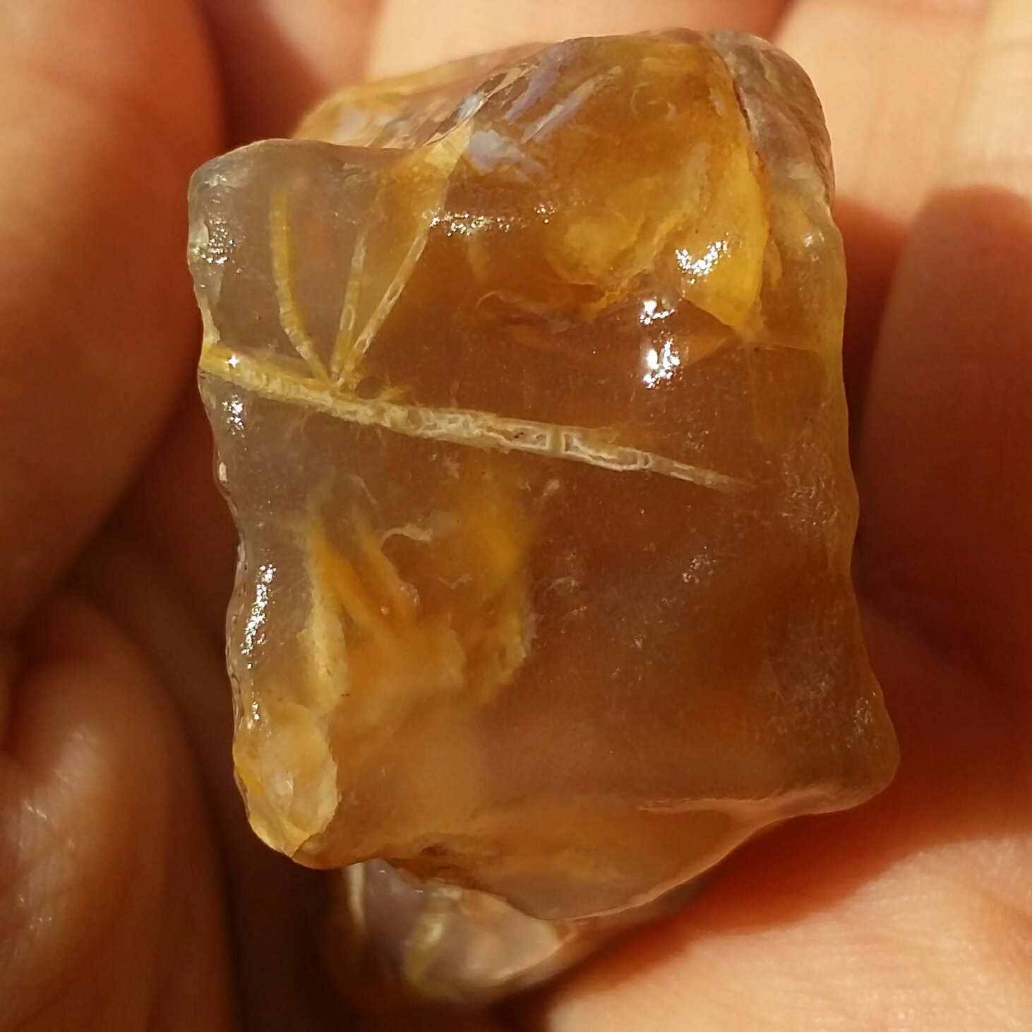 سنگ راف عقیق عسلی رتایل دار خاااص 100در 100 طبیعی محششششر زیباااا دیدنی