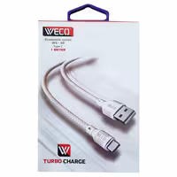 کابل تبدیل USB به USB-C ویکو مدل WE - 30 طول 1 متر