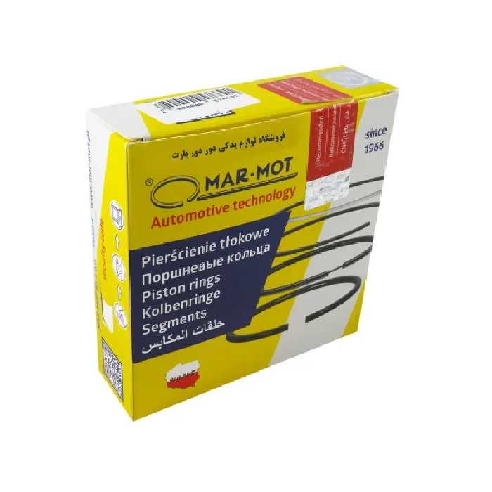 رینگ موتور پراید سایز 100 - برند مارموت لهستان