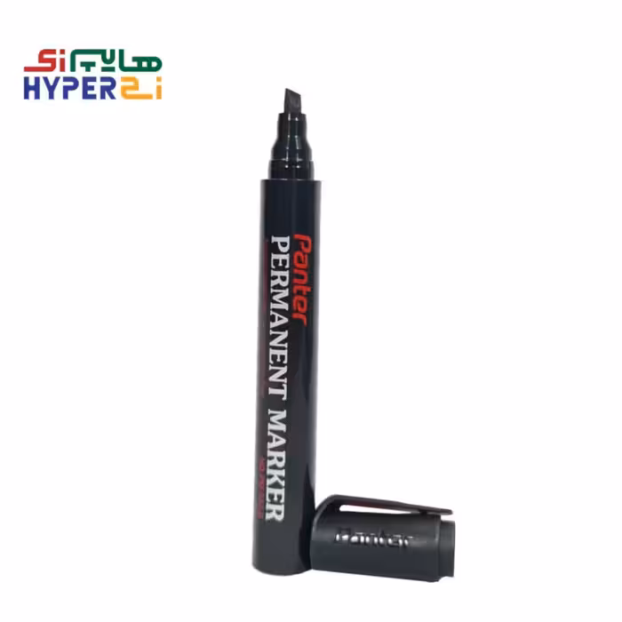ماژیک مشکی پنتر غیر وایت برد (نوک تخت)pp