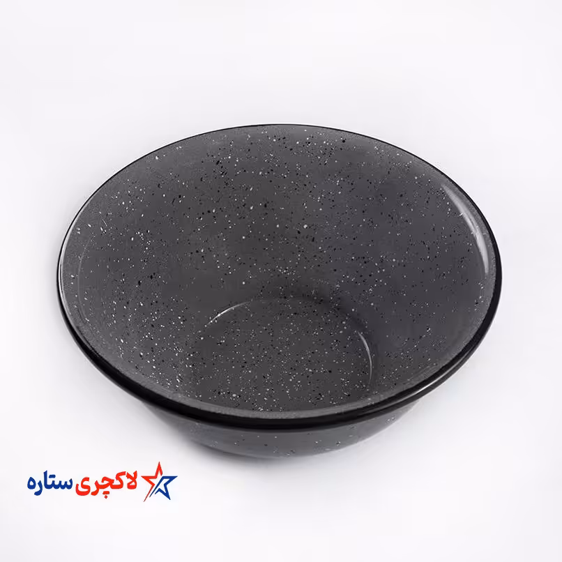 کاسه سالاد سزار 22 سانت فلزی لعاب