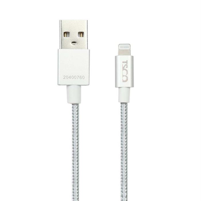 کابل تبدیل USB به لایتنینگ تسکو مدل TC i400طول 1.5متر