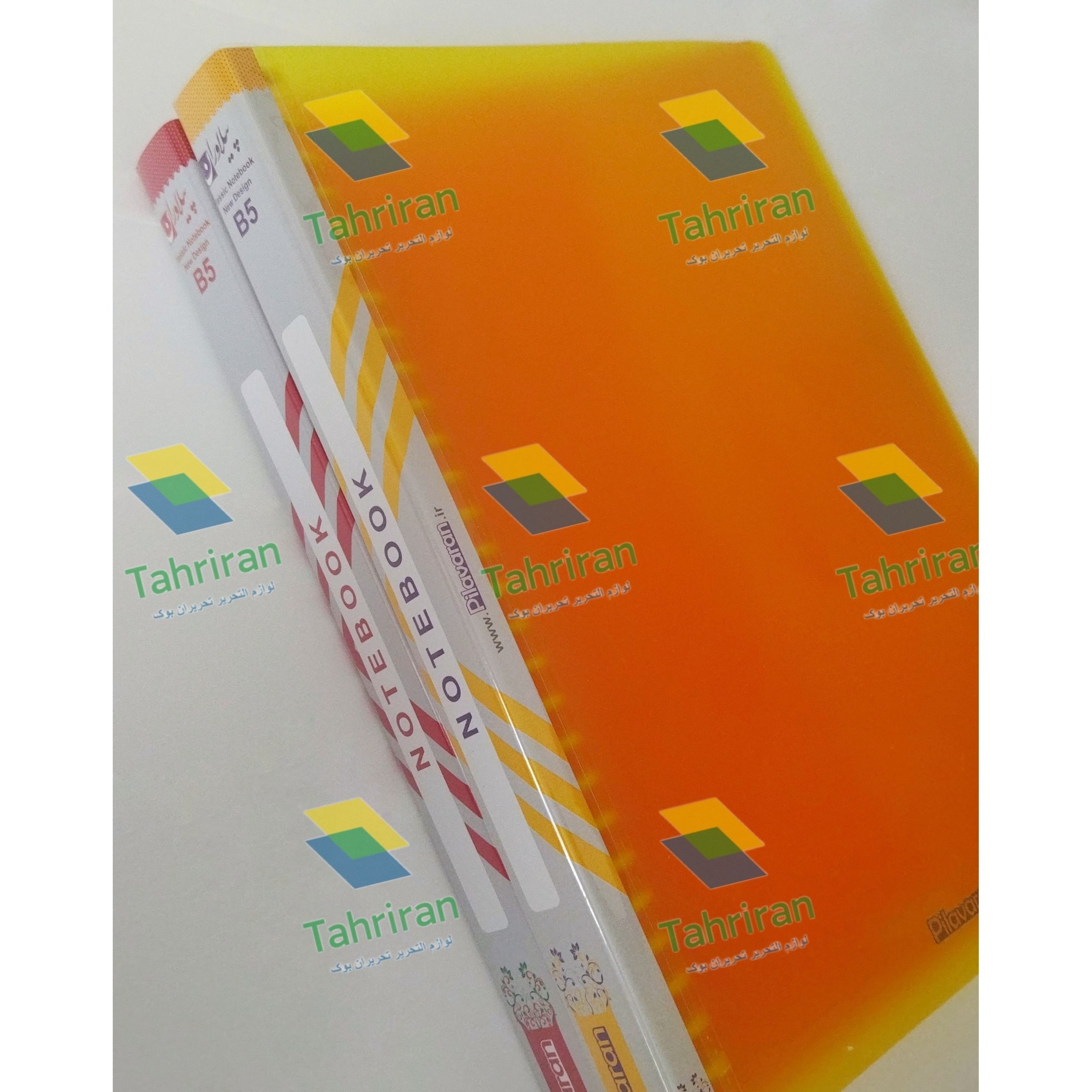 کلاسور جلد طلقی26 سوراخه پیلاوران