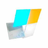 خرید پنل هوشمند روشنایی 4 تکه نانولیف Nanoleaf Canvas با بهترین قیمت