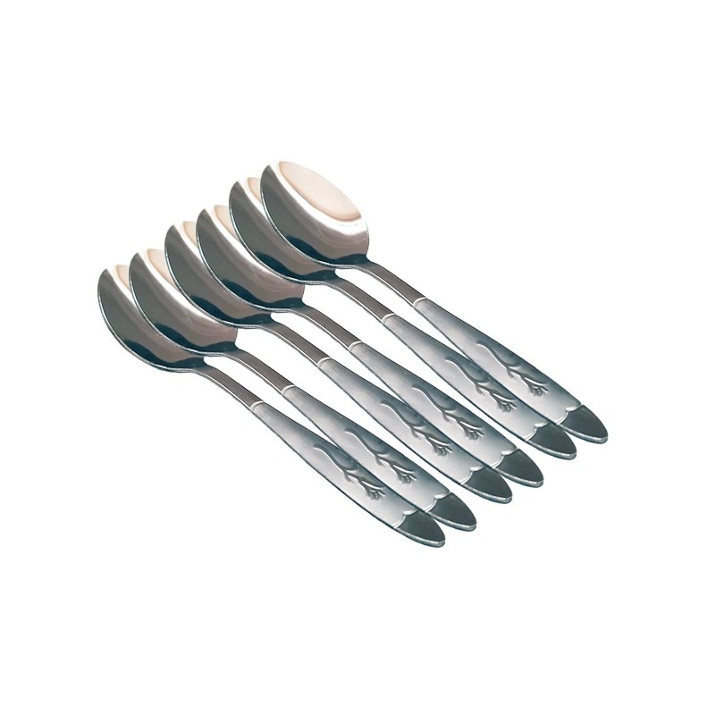 قاشق مربا خوری مدل Rose بسته 6 عددی

