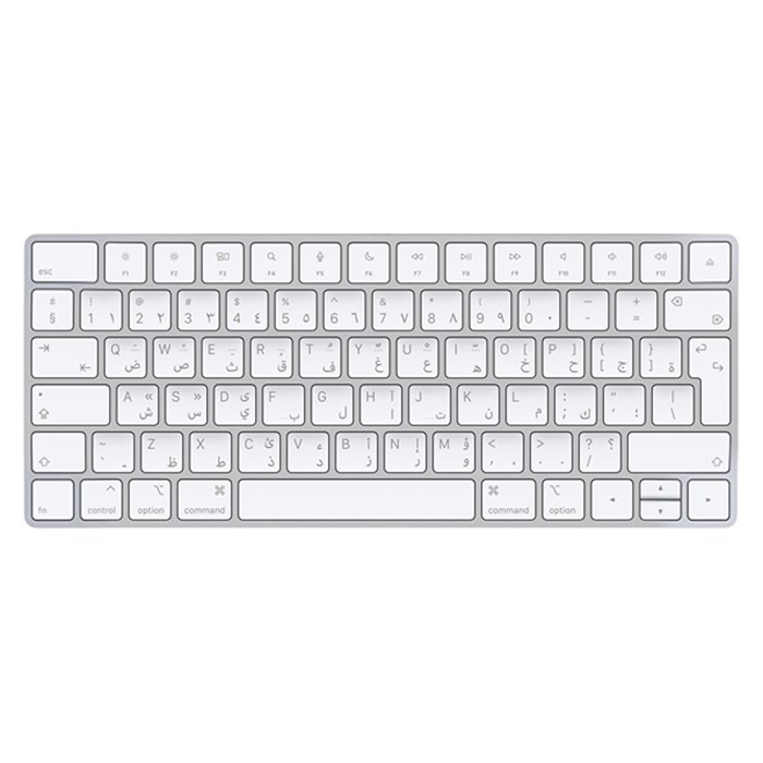 کیبورد بی سیم اپل مجیک کیبورد 2 مدل Magic Keyboard 2 MLA22