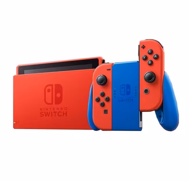 کنسول بازی Nintendo Switch نسخه Mario Red and Blue