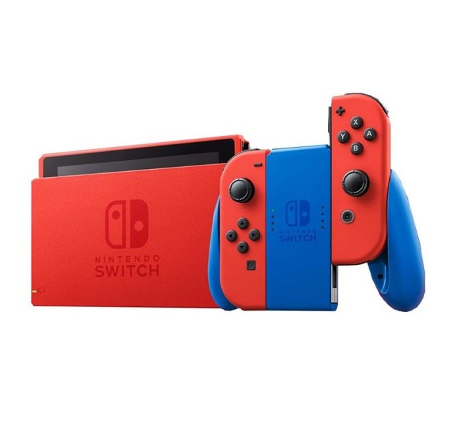 کنسول بازی Nintendo Switch نسخه Mario Red and Blue