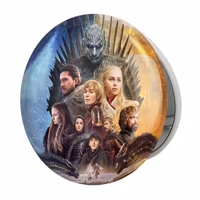آینه جیبی خندالو طرح گیم اف ترونز Game of Thrones مدل تاشو کد 2672