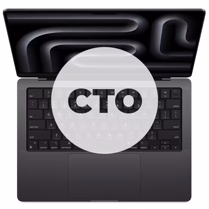 مک بوک پرو 14 اینچ M4 Pro کاستوم پردازنده 12core – 16core حافظه رم 24 گیگابایت ظرفیت 2 ترابایت SSD مشکی Z1FE000M3 - Hiapple.ir