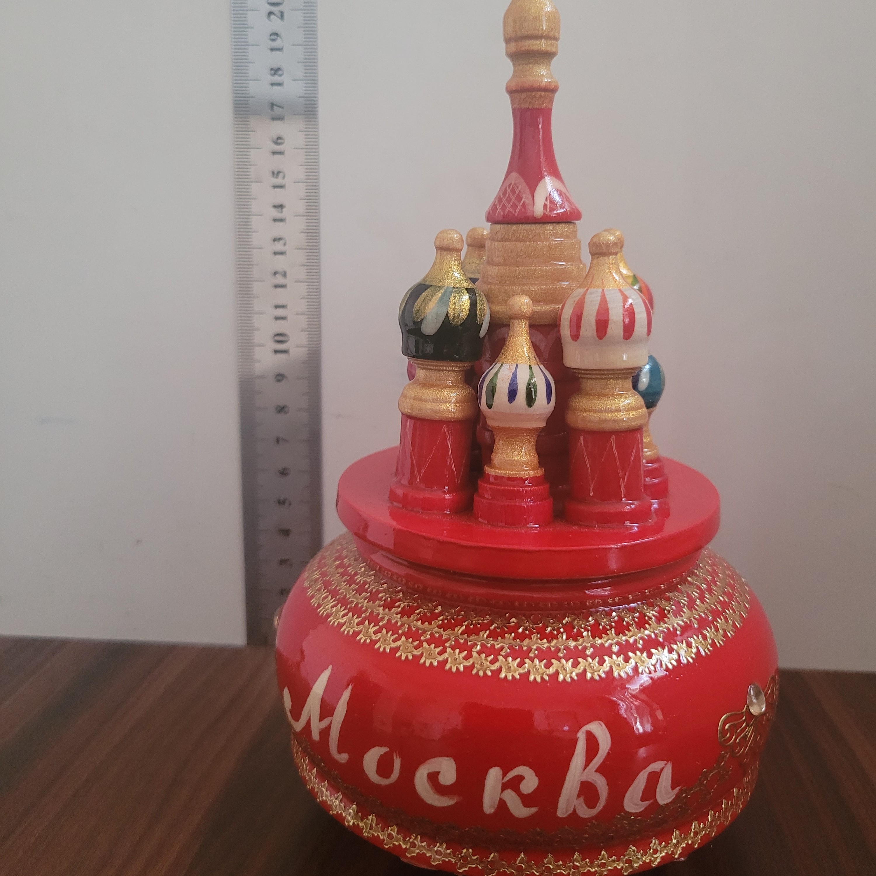 کلیسای سن باسیل مسکو موزیکال - وارداتی از روسیه رنگ و طرح در تصویر 