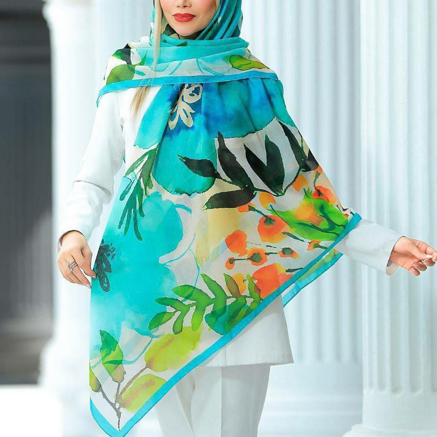 روسری نخی اسپان کد2