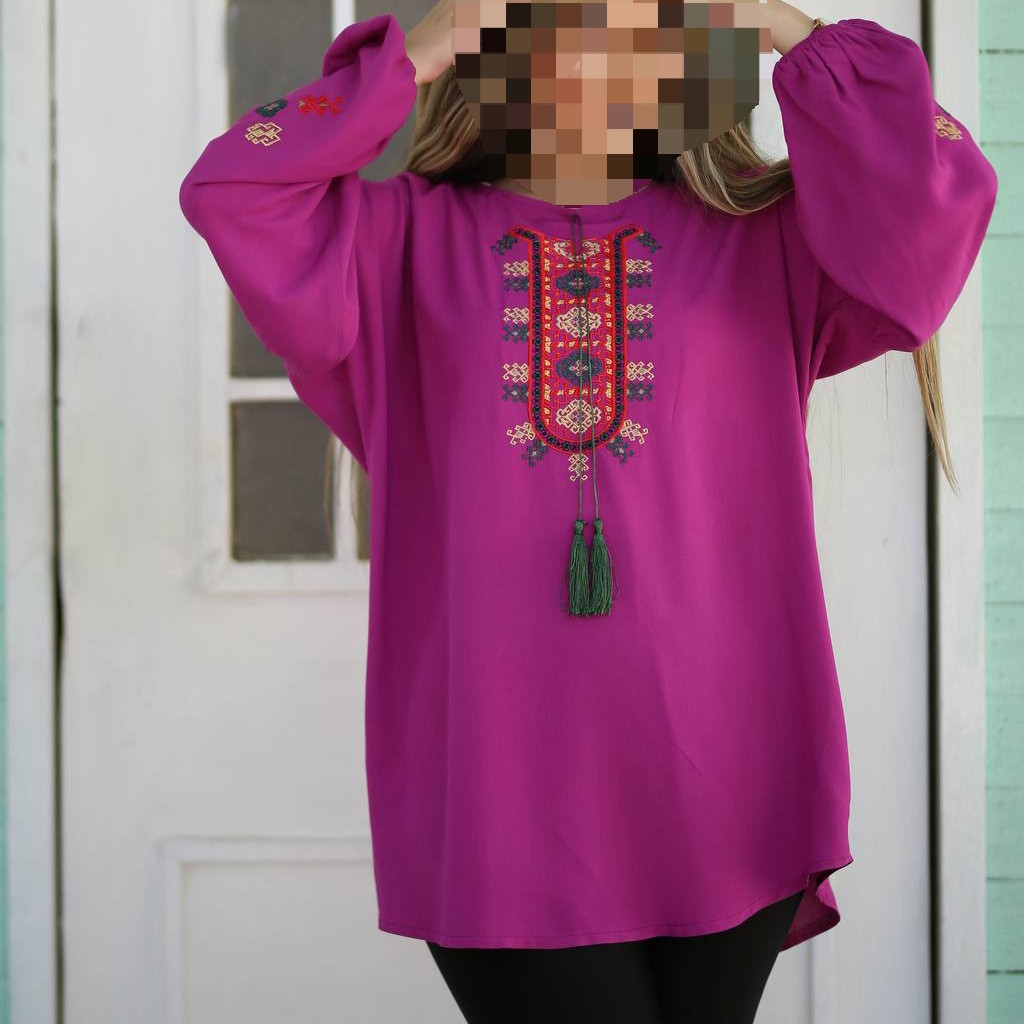 تونیک گلدوزی طرح  کتیبه
