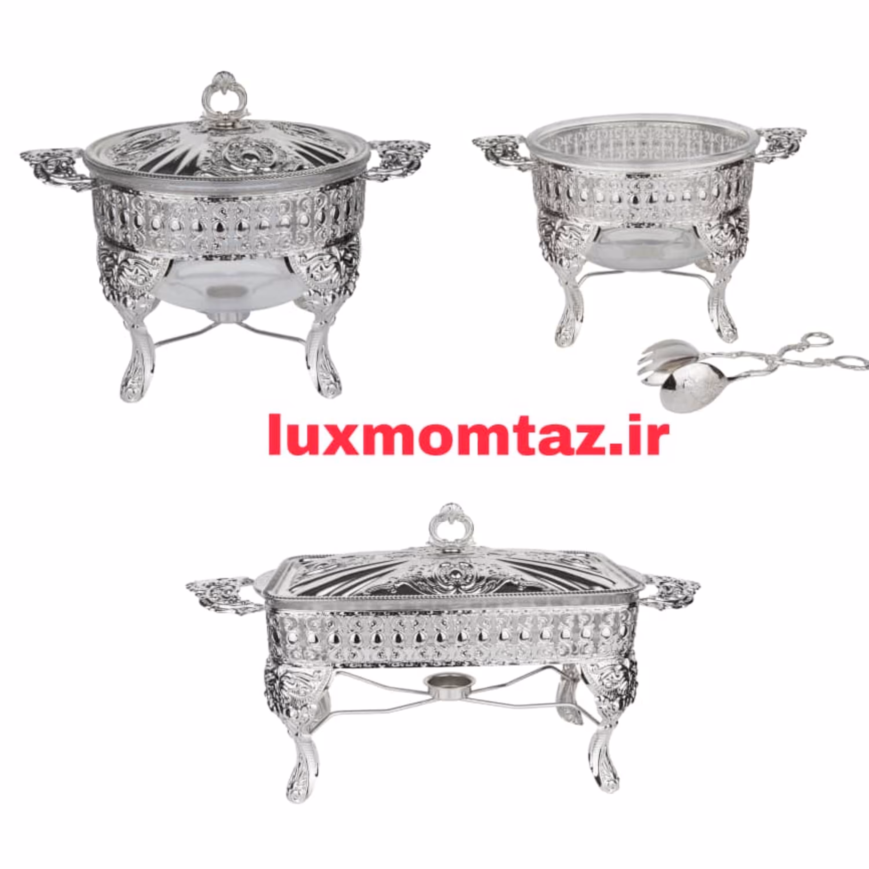 ست سوفله سلینا سه عددی نقره ای کد 2345