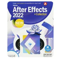 مجموعه نرم افزار افتر افکت Adobe After Effects 2022 نشر نوین پندار