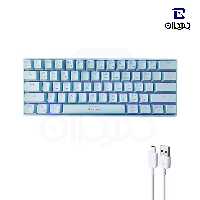 مینی کیبورد بی سیم مکانیکال جرتک مدل JK530