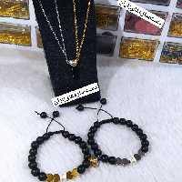 گردنبند و دستبند ست 