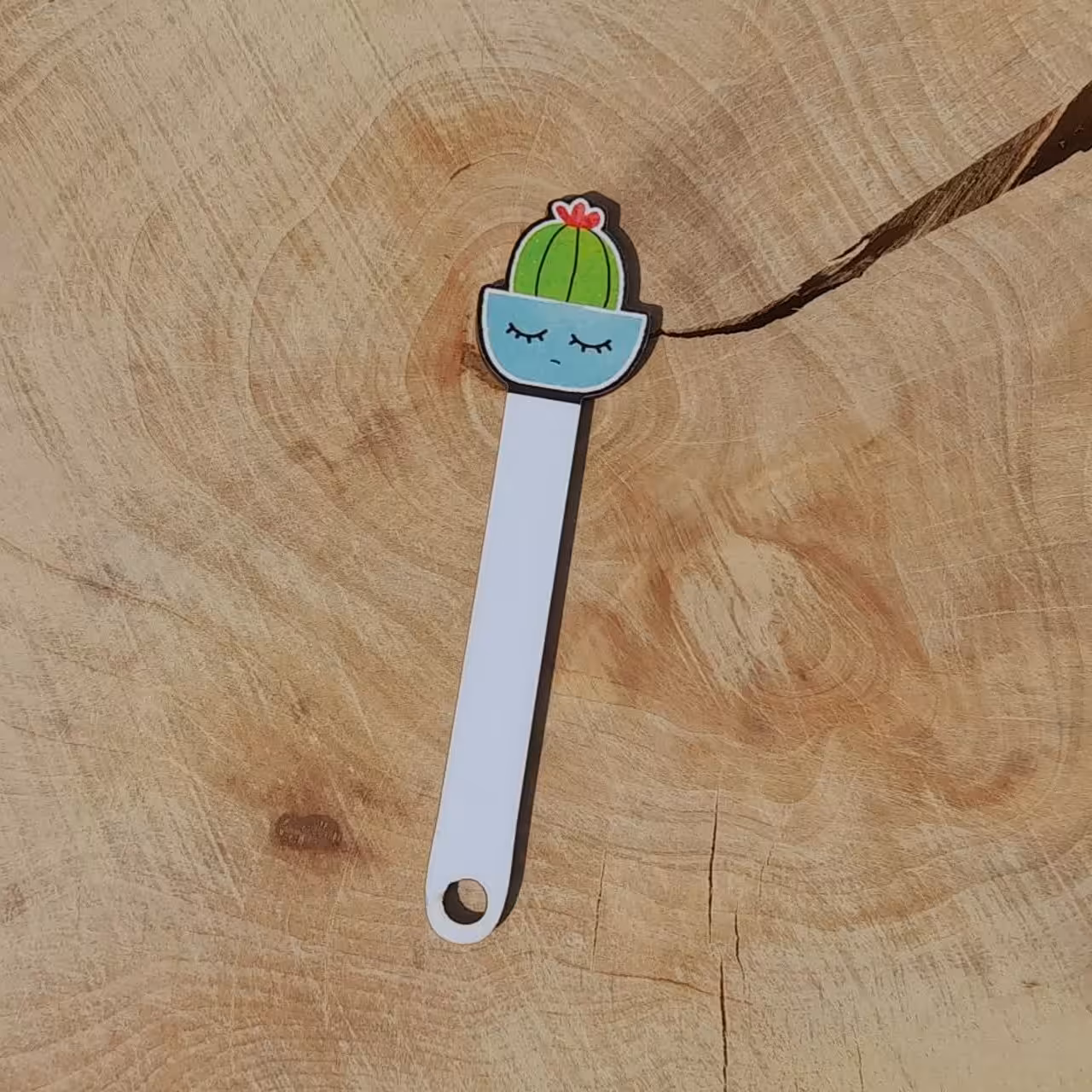 نشانگر کتاب طرح کاکتوس(بوک مارک)