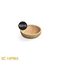 پیاله چوبی گرد نارون 11 سانتی R2215