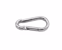 قلاب کارابین استیل سایز 8