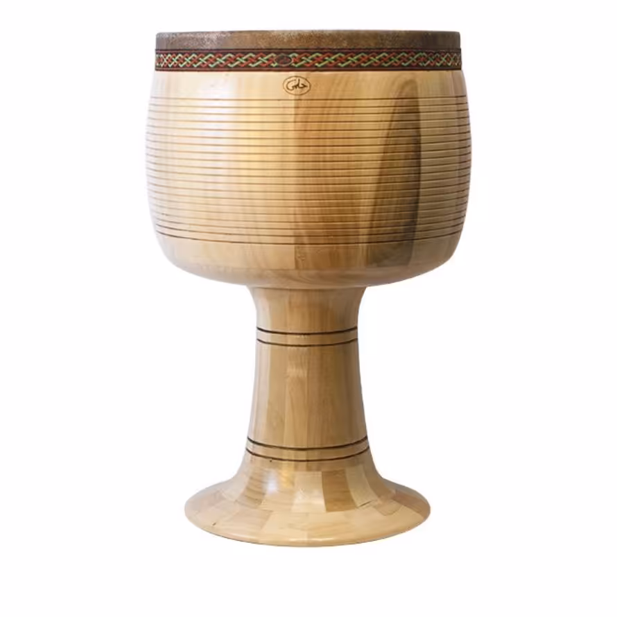 تنبک حلمی ترکه ای با کاور  تیز خوان