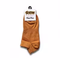 جوراب نسکافه ای مچی ساده پنبه فری سایز