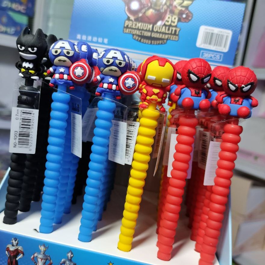 اتود قهرمانان مداد نوکی قهرمانان اتود هفت دهم ابرقهرمانان سیلیکونی نوشت افزار با کیفیت