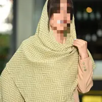 شال برشکا پفکی منگوله دار.