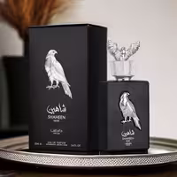 عطر ادکلن زنانه مردانه لطافه پراید شاهین سیلور (نقره ایی) - پخش بو و ماندگاری عالی - هولوگرام 3 بعدی