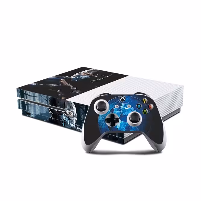 اسکین(برچسب)Xbox one s -طرح mortal kombat-مدل one s-کد4-سفارشی