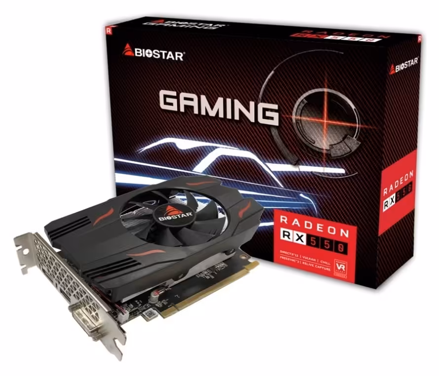 کارت گرافیک بایواستار Radeon RX550 2GB