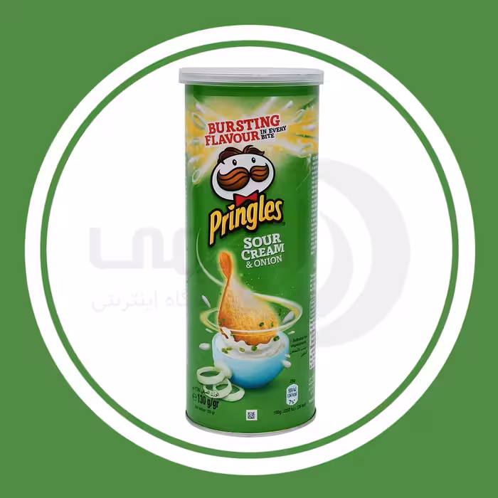 چیپس پرینگلز کرم پیاز 165 گرمی Pringles Sour Cream &amp; Onion - فروشگاه اینترنتی افخمی