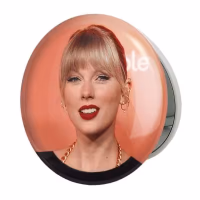 آینه جیبی خندالو طرح تیلور سوئیفت Taylor Swift مدل تاشو کد 2748