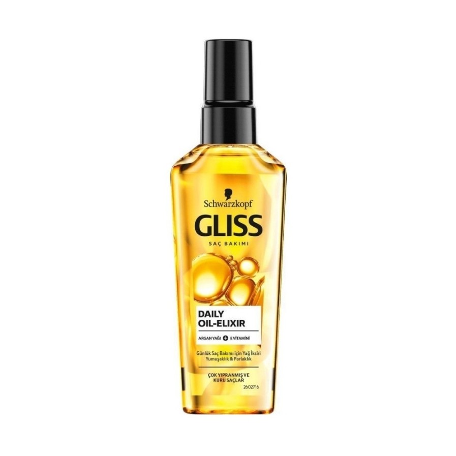 روغن ترمیم کننده مو GLISS Oil Elixer گلیس 75ml اورجینال