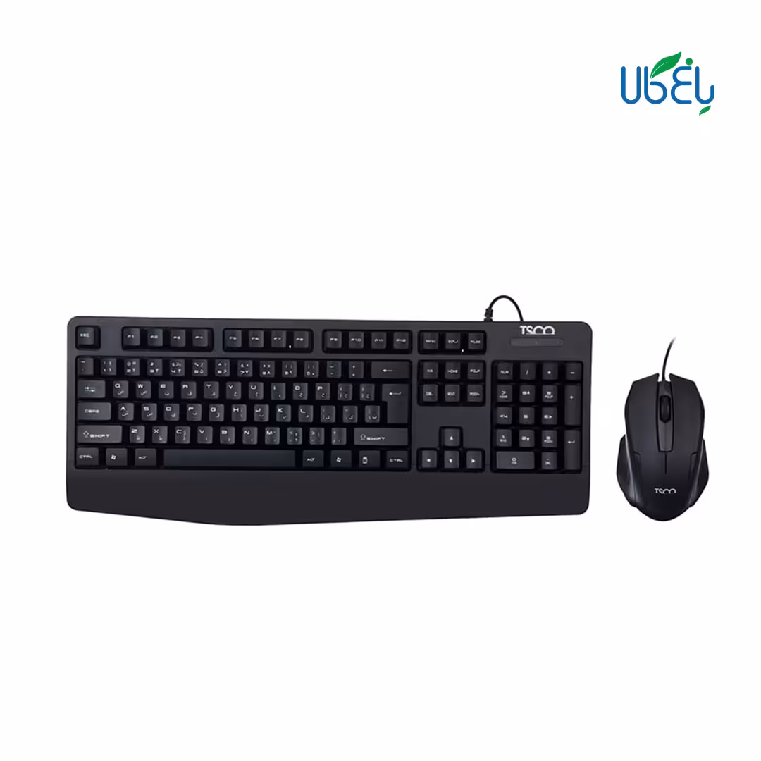 کیبورد و ماوس تسکو مدل TKM 8058 با حروف فارسی