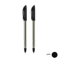 خودکار پنتر مدل آنتی باکتریال کد DP-105 - نوک 0.7 - بسته 2 عددی - مشکی