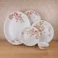 سرویس غذاخوری 25 پارچه دینو ماهورا صورتی

