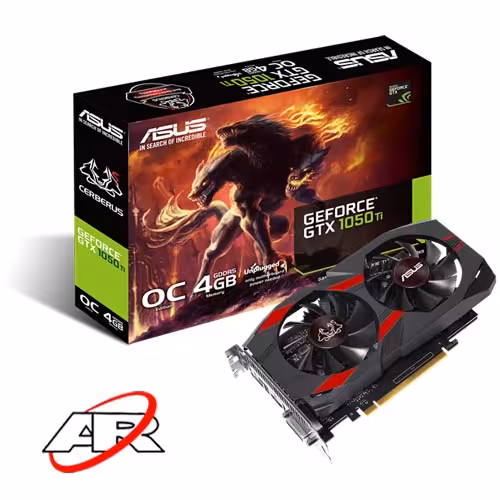 کارت گرافیک ایسوس مدل CERBERUS-GTX1050TI-O4G